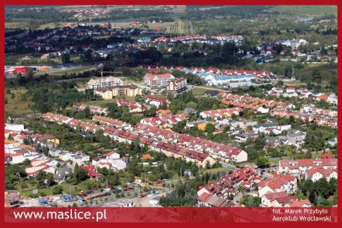 11. Maślice Małe z lotu ptaka