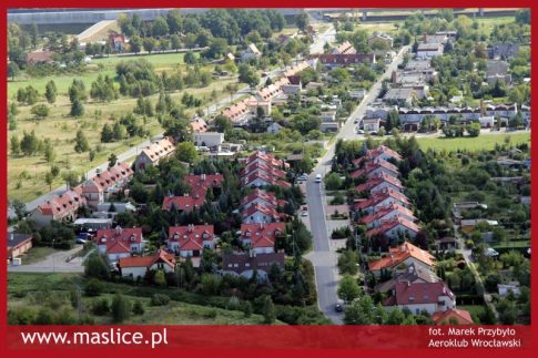 14. Maślice z lotu ptaka ul. Ostródzka