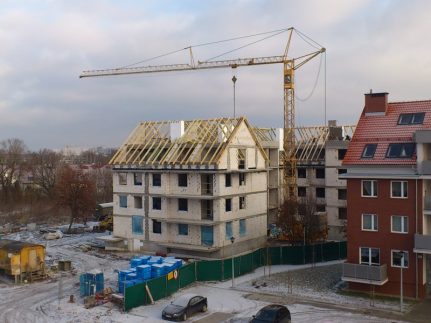 Zdjęcie budowy ul. Augustowska 83-87 - luty 2013 r.