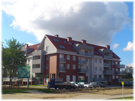 Zdjęcie budowy ul. Augustowska 71; ul. Reszelska 3-7 - październik 2012 r.