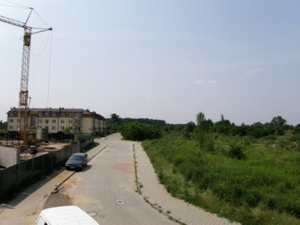 Zdjęcie budowy ul. Augustowska 75-79 - lipiec 2009 r.